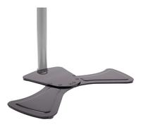 Duronic DM75 Stand for Pole, Freestanding Monitor Base, Alternative Installation Solution to Clamp or Grommet, For Duronic DM15 DM25 DM35 DM453 Poles