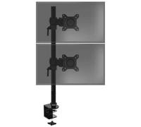 Duronic Dual Screen Monitor Stand DM35V2X1 | Double/Twin PC Desk Mount | Alumini