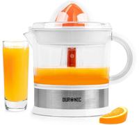 Duronic Electric Juicer Machine Je407 We Citrus Squeezer Fresh Hand Pressed Juice For Oranges Lemon Lime With 2 Cones Pulp Filter