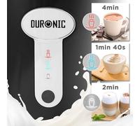 Duronic Electric Milk Frother, 500Ml Hot Chocolate Maker, Automatic Milk Frother And Milk Steamer For Cappuccino, Coffee
