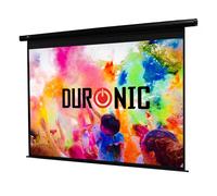 Duronic Electric Projector Screen EPS70/43 Motorised Projection Screen 4:3 Ratio Wall & Ceiling Mountable 70” Movie Screen for Home Theatre, Classrooms & Office Work