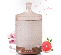 Duronic Essential Oil Diffuser 100Ml Electric Aroma Diffuser For Home Office Bedroom Spa With 7 Led Lights For Relaxing Sleep