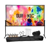 Duronic Fixed Frame Projector Screen FFPS - 16:9 Ratio - Matt White +1 Gain - HD High Definition - Wall Mountable (SFPS100 BUNDLE)