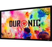 Duronic Fixed Frame Projector Screen Ffps100/169 Wall Mountable Hd Projection Screens 100 Inch 16:9 For Home School Class Office
