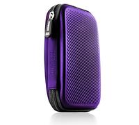 Duronic HDC2 /VT Portable EVA External Hard Drive & Cable Storage Case, Lightweight Protective Case Suitable for WE/Western Toshiba Buffalo Hitachi Seagate Samsung Purple