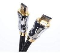 Duronic HDMI 2.0 Cable [ HDC04 /2] | 2 Metre | BLACK | 2160p 4K Ultra-High-Speed HDMI & Ethernet Lead | 24K Gold Plated Male Connectors with Braided Wire | PS4, Xbox, Sky HD, TV, DVD, BluRay