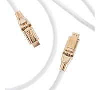 Duronic HDMI Cable [ HDC01 /1.5] | 1.5 Metre | WHITE | 1080p High Speed HDMI & Ethernet Lead | 24K Gold Plated Swivel Connectors | Good for PS4, PS3, Xbox, Nintendo, Sky+ HD, Virgin, TV, DVD, BluRay