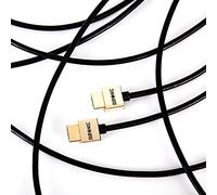 Duronic HDMI Cable [ HDC02 /1.5] | 1.5 Metre | BLACK | 1080p High Speed HDMI 1.4 & Ethernet Lead | 24K Gold Plated Connectors