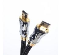 Duronic Hdmi Cable Hdc04 /1 1 Metre 2160P 4K Ultra-Speed Ethernet Lead 24K Gold Plated Male Connectors For Ps5 Xbox Pc - Black