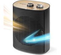Duronic HV32 BK Electric Fan Heater 2in1 Portable Heater with Fan Compact 2kW S