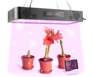 Duronic Hydroponic Growing System LED Grow Lights, Growth Lamp Systems, Seed Germination Kit, Indoor Garden Lamps for 7 Plants, Herbs, Seeds (Hanging Grow Light GLH60)