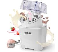 Duronic Ice Cream Maker IM540 Homemade Gelato, Sorbet, Frozen Yoghurt Maker Machine, Soft Serve Dessert Makers, Fresh Creamy Ice Creams in 30 Min, Compact Portable Design for Family Home Recipes