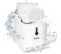 Duronic ICM120 Ice Maker, Automatic Ice Cube Machine, Make 12kg/26.5lbs per 24 Hours, 1.5L Water Tank, 600g Ice Basket 120W, Makes Ice in 7 Minutes