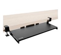 Duronic Keyboard Drawers and Platform DKTPX2 | Under Desk Drawer for Keyboard and Mouse | Ergonomic Solution | Slide-Out Sliding Tray | Easy Assembly