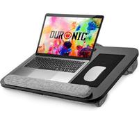 Duronic Laptop Tray With Cushion Dml433 Ergonomic Lap Desk With Handles Portable Laptop Stand For Home Office Work Bed Gaming