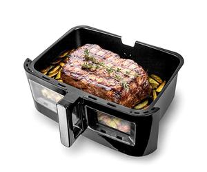 Duronic Large Drawer AFD1 | LARGE DRAWER ONLY | 10L Drawer Specifically for the Duronic AF24 Air Fryer, One Big Sync Cook Cooking Tray for Dual Zone Air Fryer