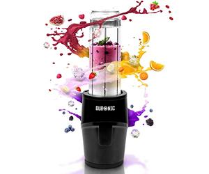 Duronic Mini Blender BL510 Portable Blender Bottle, Electric Smoothie Maker Juicer, Kitchen Blender, Personal Blender for Protein Shakes, baby food, Milkshake, Juice