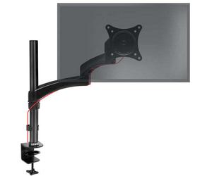 Duronic Monitor Arm Stand DM451X3 | Single PC Desk Mount | Solid Steel | Height
