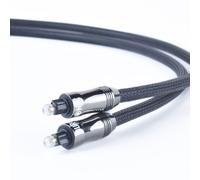 Duronic Optical Toslink Cable 1M F008/1 NickelSpec High Resolution Digital Optical TOSlink Cable 24K Gold Connector | DVD PC and games consoles such as the Sony PS5