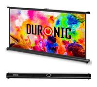 Duronic Projector Screen DPS40/169, Portable 40” Desktop Projection Screen for School Home Theatre, Table-Top projector screen with 16:9 Ratio