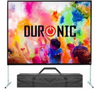 Duronic Projector Screen Ps100 /43 Portable 100 Inch Fast Fold Projection Screen 4:3 For School, Home Cinema, Hd 4K Ultra 3D