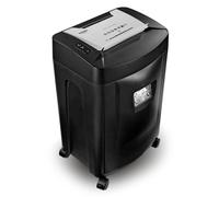 Duronic PS991 Paper Shredder 18 Sheet A4 GDPR Compliant Heavy Duty Cross Cut Home | Office - High Performance Credit Card CD - Large 31 Litre waste...