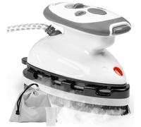 Duronic Travel Iron SI2 Lightweight 375W Mini Steam Iron with 50ml Tank, Variable Heat Settings, Compact Design for Holidays, Quilting, Patchwork, Craft