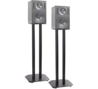 Duronic Speaker Stands SPS1022-60 Two Floor Speaker Stand for Bluetooth Speakers Loud Speaker Pair, Mount for Hifi Speakers With Stand, 60cm Height