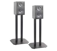 Duronic SPS1022/40 Pair of Speaker Stands - 40 cm Height - Weighable with Sand - Cones to Reduce Vibration - Universal Compatibility Hi-Fi Speakers/Stereo/Home Cinema 5.1