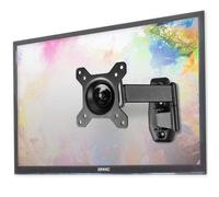 Duronic TVB1120 TV Bracket Wall Mount Universal Tilt Swivel Cantilever 13" 15" 17" 19" 20" 22" 24" 30" Inch LCD | Plasma | LED | 3D | 4K | OLED | QLED TV