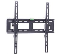 Duronic TVB123SM EXTRA SLIM Adjustable Black Wall Bracket For Plasma, LCD & LED Screens For 40" - 65" Wide Screens With Tilt down