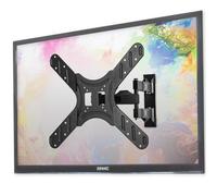 Duronic Tvb420 Full Range Tv Bracket, Swivel And Tilt Wall Mount With Vesa 600X400 For Flat Screen Television 17-56"