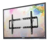 Duronic 33" - 60" TV Bracket TVB777 Heavy Duty Adjustable Black Wall Bracket For LCD|Plasma|LED|3D|4K |OLED |QLED For Wide Screens With Tilt down. VESA 200 X 200, 400 X 400, 600 X 400