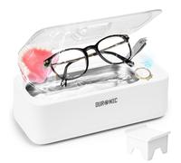 Duronic Ultrasonic Cleaner UC30 Lightweight Jewellery Cleaner with 53KHz Frequency Portable 18W Watch Cleaner Versatile Retainer Cleaners 300ml Capacity Compact Cleaner for Jewelry Denture Glasses