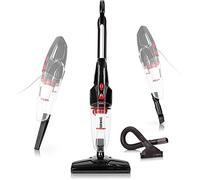 Duronic Upright Vacuum Cleaner VC8 BK Light Weight Stick Vacuum Cleaners Energy Class with HEPA Filter Multi-Surface Cleaning Handheld Vac Home Car