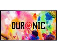 Duronic Wall Mountable Projector Screen Sfps100 100 Inch 16:9 Portable 4K Hd Movie Screen Tripod For Home Cinema School Office