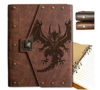 DUROTAN DND Dragon Journal Notebook,Unique 400 Pages A5 personalized Notepad for Dungeons and Dragons/D&D Gifts Nerdy DM & Players RPG Lovers Accessories for Men&Women
