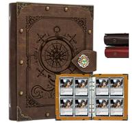 DUROTAN Trading Card Binder,4-Pocket Binder for Trading Cards Holds 240 Cards,Premium Collector Card Album for Standard Cards,Card Collection Folder for MTG,TCG,Yugioh,Game Cards