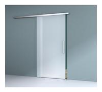 Durovin 775mm* 2050mm Sliding Glass Door - Fully Frosted - Bar Handle