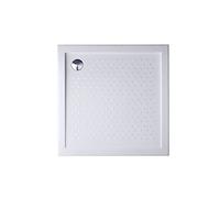 Durovin Bathrooms 1000 x 1000 x 40mm Shower Tray Anti Slip Surface, Acrylic Material,Various Sizes, Rectangular Shape