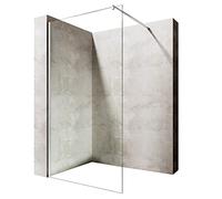 Durovin Bathrooms 1000mm Walkin Shower Screen 2000 mm high - 8mm Safety Clear Glass -Wet Room Shower Enclosure