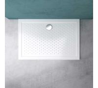 Durovin Bathrooms 1400 x 800 x 40mm Shower Tray Anti Slip Surface, Acrylic Material,Various Sizes, Rectangular Shape