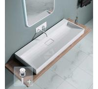 Durovin Bathrooms 1400mm X 700mm 8mm Safety Glass, L Shape Hinged Door Shower Cubicle No Shower Tray