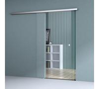 Durovin Bathrooms Durovin 1025 X 2050mm Internal Sliding Glass Door 8mm Clear Tempered Glass, With Soft Close, Premium Hardware, Round Handle