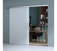 Durovin Bathrooms Durovin 1025 X 2050mm Internal Sliding Glass Door 8mm Fully Frosted Glass&soft Close,bar Handle For Living Room,office
