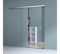 Durovin Bathrooms Durovin 775 X 2050mm Internal Sliding Glass Door 8mm Clear Tempered Glass, Premium Hardware, Round Handle