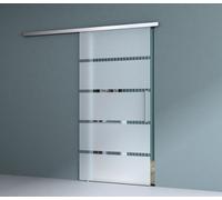 Durovin Bathrooms Durovin 900 X 2050mm Internal Sliding Glass Door 8mm Frosted Sectioned Tempered Glass,with Soft Close,premium Hardware,bar Handle