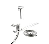 Durovin Bathrooms Hot And Cold Handheld Bidet Douche Sprayer Kit, Brass Easy-To-Install Under Seat Bidet Spray Set