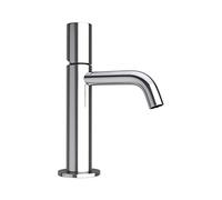 Durovin Bathrooms Monobloc Basin Mixer Tap - Chrome Plated Brass Bubbler Spout Bathroom Sink Faucet