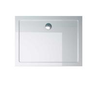 Durovin Bathrooms Shower Tray-Light Sturdy Acrylic-Glossy White Finish-Rectangular-1100 X 800mm